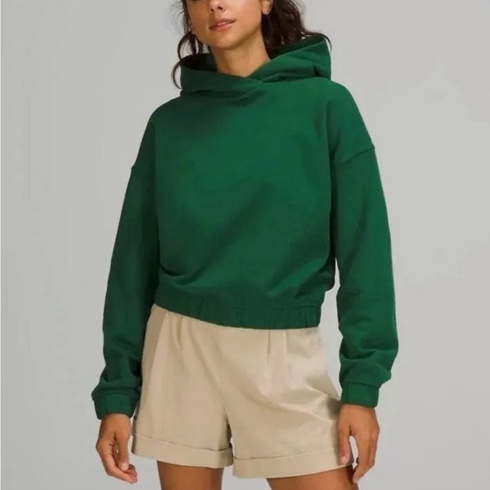 Lululemon Relaxed Cropped Hoodie